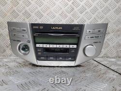 05-09 Lexus Rx400h Mark Levinson Radio Stereo CD Player Headunit 86120-48a90