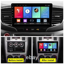 10.1'' 1Din Car Stereo Radio CarPlay Android Auto GPS SAT Touch Head Unit Player