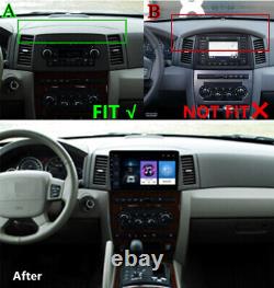 10.1 Android 11 Stereo Radio GPS Wifi Player For Jeep Grand Cherokee 2004-2007