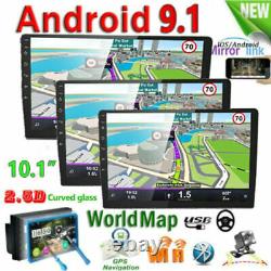 10.1'' Android GPS Navi Car Radio Stereo Bluetooth WIFI Touch Screen MP5 2 DIN