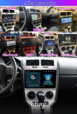 10.1 Car Stereo Radio Player GPS Navigation WiFi FM For 2007-2009 Dodge Caliber