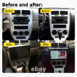 10.1 Car Stereo Radio Player GPS Navigation WiFi FM For 2007-2009 Dodge Caliber