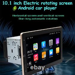 10.1''Inch 2 DIN Android 10 Car Stereo Radio Rotatable Touch Screen MP5 Player