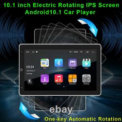10.1''Inch 2 DIN Android 10 Car Stereo Radio Rotatable Touch Screen MP5 Player