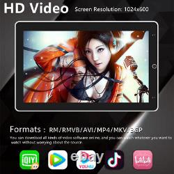 10.1''Inch 2 DIN Android 10 Car Stereo Radio Rotatable Touch Screen MP5 Player