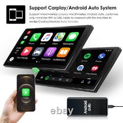 10.1 Rotatable Apple CarPlay Stereo Radio Single Din Android 10 GPS Navi Player