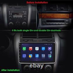 10.1 Touch Screen Android 12 Apple Carplay 4+32GB Car Stereo AM FM Radio Player