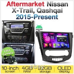 10 Android MP3 Player Car GPS Nissan Qashqai XTrail Head Unit Stereo Radio KT