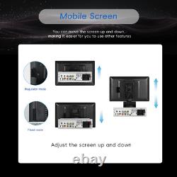 10 Single 1DIN Rotatable Car Stereo Radio Player CarPlay Android auto Head Unit