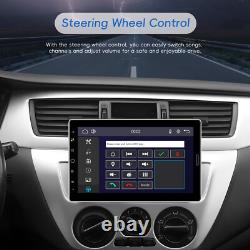 10 Single 1DIN Rotatable Car Stereo Radio Player CarPlay Android auto Head Unit