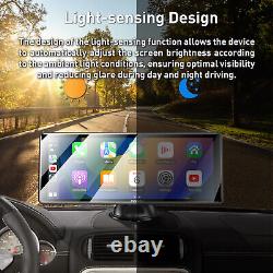 10 inch Car Radio Stereo Player Portable Apple CarPlay Android Auto Play MP5 FM