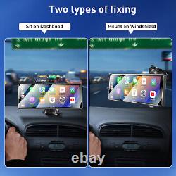 10 inch Car Radio Stereo Player Portable Apple CarPlay Android Auto Play MP5 FM