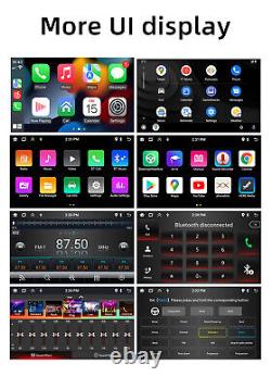 1Din Car Stereo Radio Player BT GPS WIFI CarPlay Android Auto Mirror Link Camera