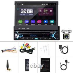 1 DIN 7 Android 13 Car Stereo Radio DVD CD Player Bluetooth AM FM GPS Head Unit