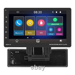 1 Din 9'' Car Stereo Radio for Apple CarPlay Android Carplay MP5 Player +Camera