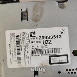 2011 VAUXHALL MERIVA ESTATE 1.4i STEREO RADIO CD PLAYER HEAD UNIT 20983513