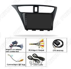 2012-2015 For Honda CIVIC Hatchback LHD Stereo Radio GPS Player 9 Android 10.1