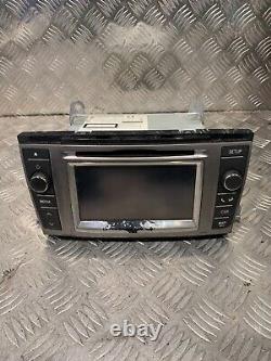 2012 Toyota Avensis Stereo Radio Player Head Unit 86140-05040