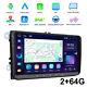 2+64g 9 Apple Carplay Android13 Car Stereo Radio Player Gps For Vw Golf Mk5 Mk6