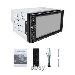 2 DIN 6.2 Bluetooth Touch Screen Car Stereo CD Player Radio Mirror Link for GPS