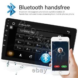 2 Din Touch Screen Car Stereo Radio Player GPS WIFI For Carplay Android Auto Cam