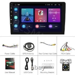 2 Din Touch Screen Car Stereo Radio Player GPS WIFI For Carplay Android Auto Cam