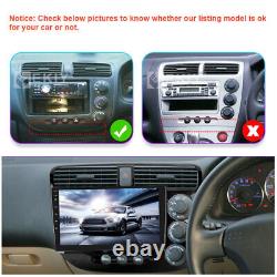 32GB Android 13 Car Stereo Radio For Honda Civic VII 2001-2005 Navi Player +DAB