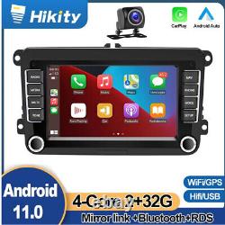 32GB Apple Carplay 7 Android 11 For VW GOLF MK5 MK6 Car Stereo Radio Player GPS