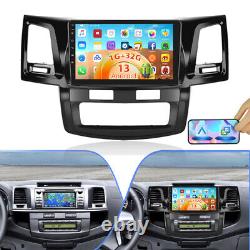 32G For 2005-2014 Toyota Hilux Android 13.0 Car Stereo Radio GPS Player WIFI GPS