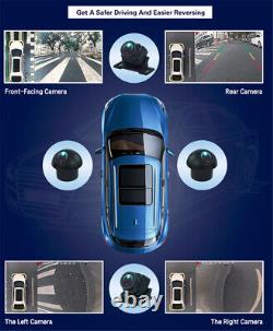 3D 360° Surround View Car camera Panoramic For 360 Radio GPS Stereo Radio Player