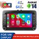 4+64g For Vw Golf Mk5 Mk6 7 Android 14 Carplay Car Stereo Radio Player Gps Navi