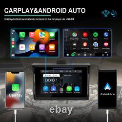 5 Car Stereo Radio Player Portable Apple CarPlay Android Auto Play Motorcycle