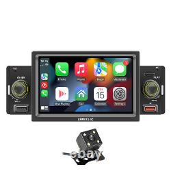 5in 1Din Carplay Android Car Stereo Radio MP5 Player Bluetooth USB FM Receiver