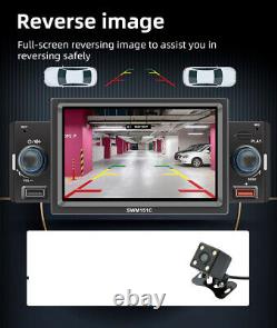5in 1Din Carplay Android Car Stereo Radio MP5 Player Bluetooth USB FM Receiver