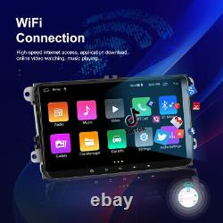 64GB For VW GOLF MK5 MK6 9 Apple CarPlay Car Stereo Radio Android 13 Player GPS