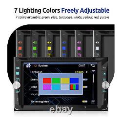 6.2 Double DIN In Dash Car CD DVD Player Radio Stereo GPS SAT FM AM RDS +Camera