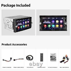 6.2 Double DIN In Dash Car CD DVD Player Radio Stereo GPS SAT FM AM RDS +Camera