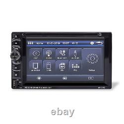 6.2inch 2 DIN Car CD DVD Player Bluetooth Stereo Radio HD MirrorLink for GPS