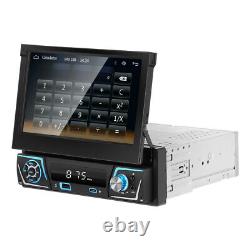 7Car Stereo Radio Wireless CarPlay Android Retractable Screen MP5 Player+Camera