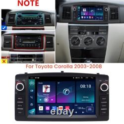 7'' 4+32G Stereo Radio GPS Navi Player For Toyota Corolla 2003-2008 with Carplay
