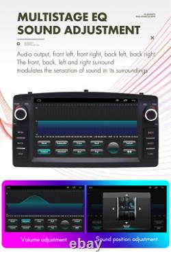7'' 4+32G Stereo Radio GPS Navi Player For Toyota Corolla 2003-2008 with Carplay