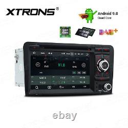 7 Android 9.0 4-Core Car DVD Player Stereo Radio GPS DAB+ For Audi A3 S3 RS3 8P