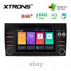 7 Android 9.0 Car Stereo DVD Player GPS Radio 8-Core 4+64GB for Porsche Cayenne