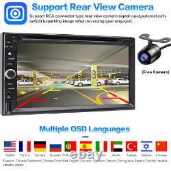 7 Android Auto 2Din Car Stereo CD DVD Player BT 5.0 Wireless Carplay USB+Camera