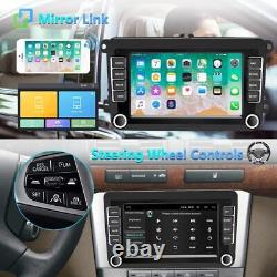 7 Android Car Player Bluetooth FM Stereo Radio For VW GOLF 5 6 PASSAT Caddy T5