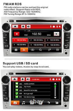 7 Car Stereo Radio DVD Player GPS Sat Nav Bluetooth For Vauxhall Astra Corsa D