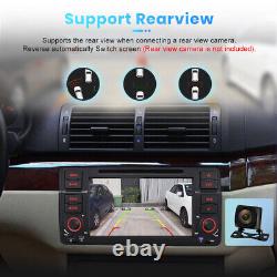 7 Car Stereo Radio For BMW 3 Series E46 318 320 325 GPS Navi DAB+ DVD Player BT