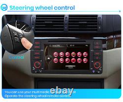 7 Car Stereo Radio For BMW 3 Series E46 318 320 325 GPS Navi DAB+ DVD Player BT