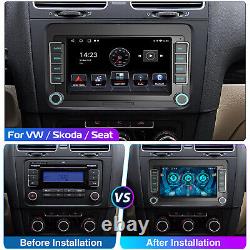 7 Carplay For VW GOLF MK5 MK6 Car Stereo Radio Android 13 GPS Wifi 64GB Player