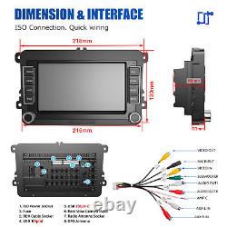 7 Carplay For VW GOLF MK5 MK6 Car Stereo Radio Android 13 GPS Wifi 64GB Player